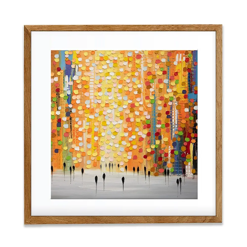 Sundown Splendor Square Framed Art Print Sundown Splendor Square Framed Art Print wall art product Art Print Shop