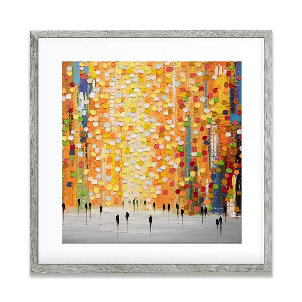 Sundown Splendor Square Framed Art Print Sundown Splendor Square Framed Art Print wall art product Art Print Shop