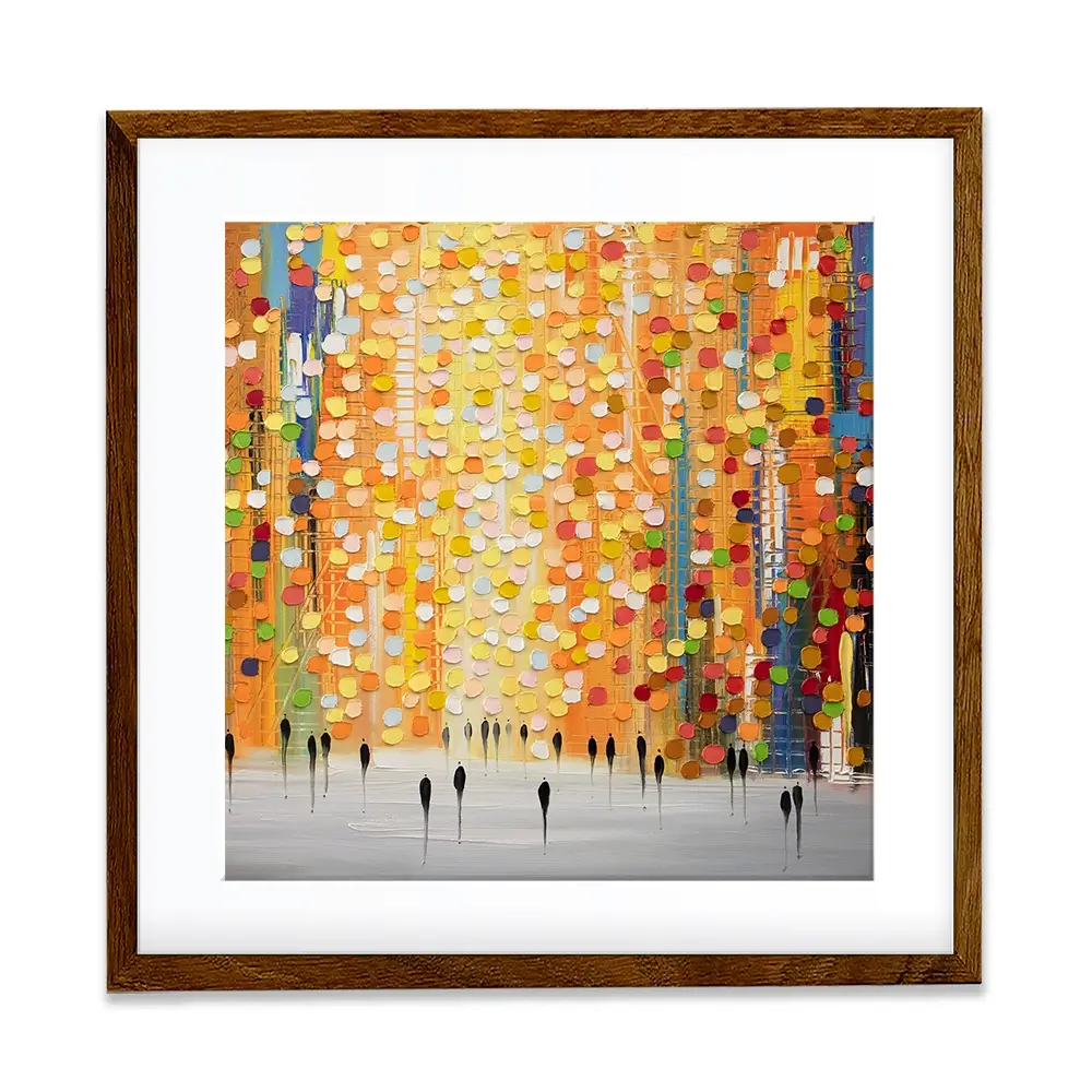 Sundown Splendor Square Framed Art Print Sundown Splendor Square Framed Art Print wall art product Art Print Shop