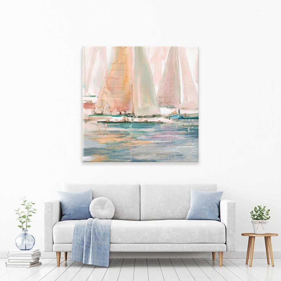 Sundrenched Sails Canvas Print wall art product Carol Robinson