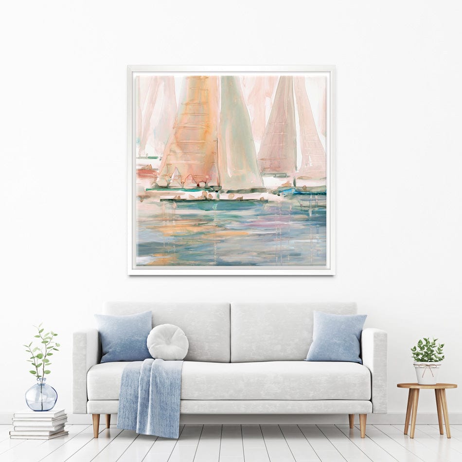 Sundrenched Sails Canvas Print wall art product Carol Robinson