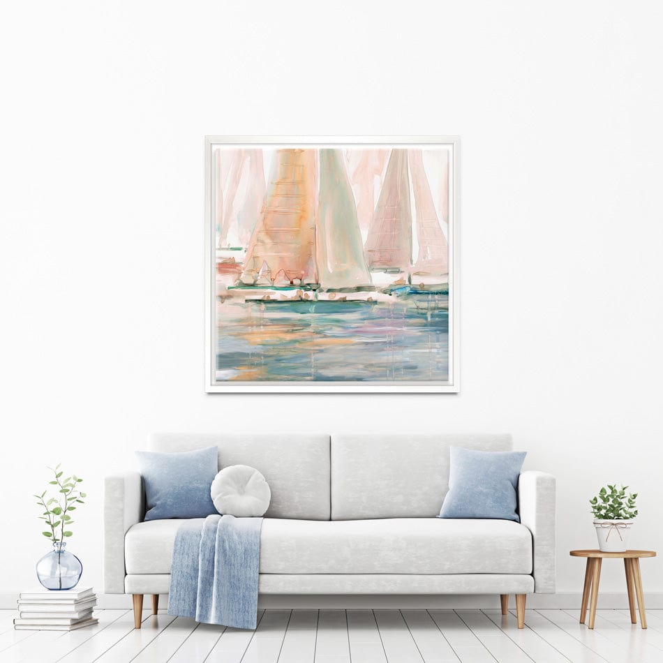 Sundrenched Sails Canvas Print wall art product Carol Robinson