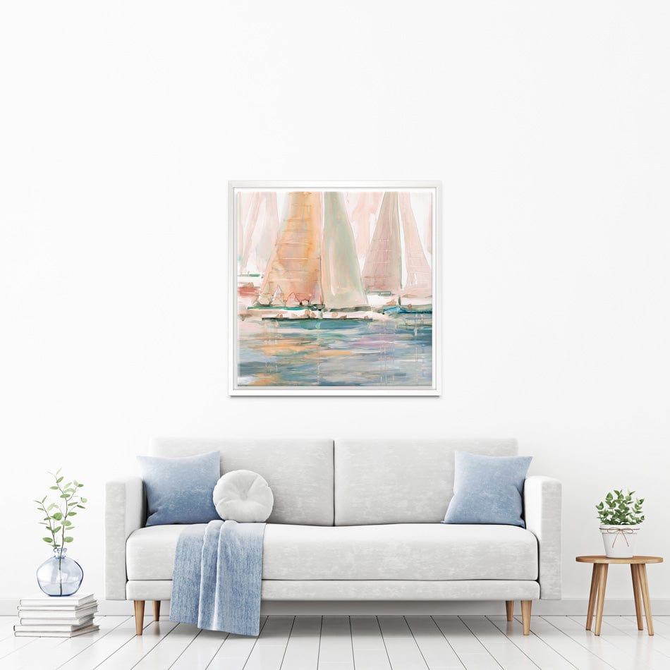 Sundrenched Sails Canvas Print wall art product Carol Robinson