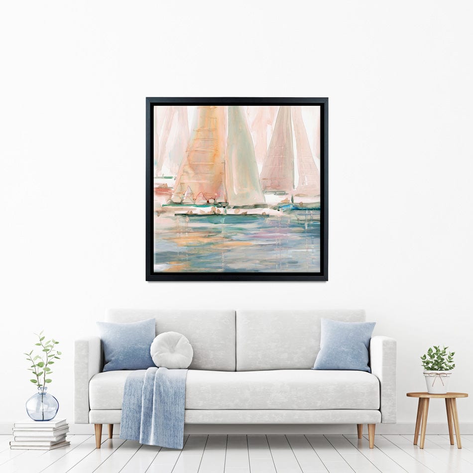 Sundrenched Sails Canvas Print wall art product Carol Robinson