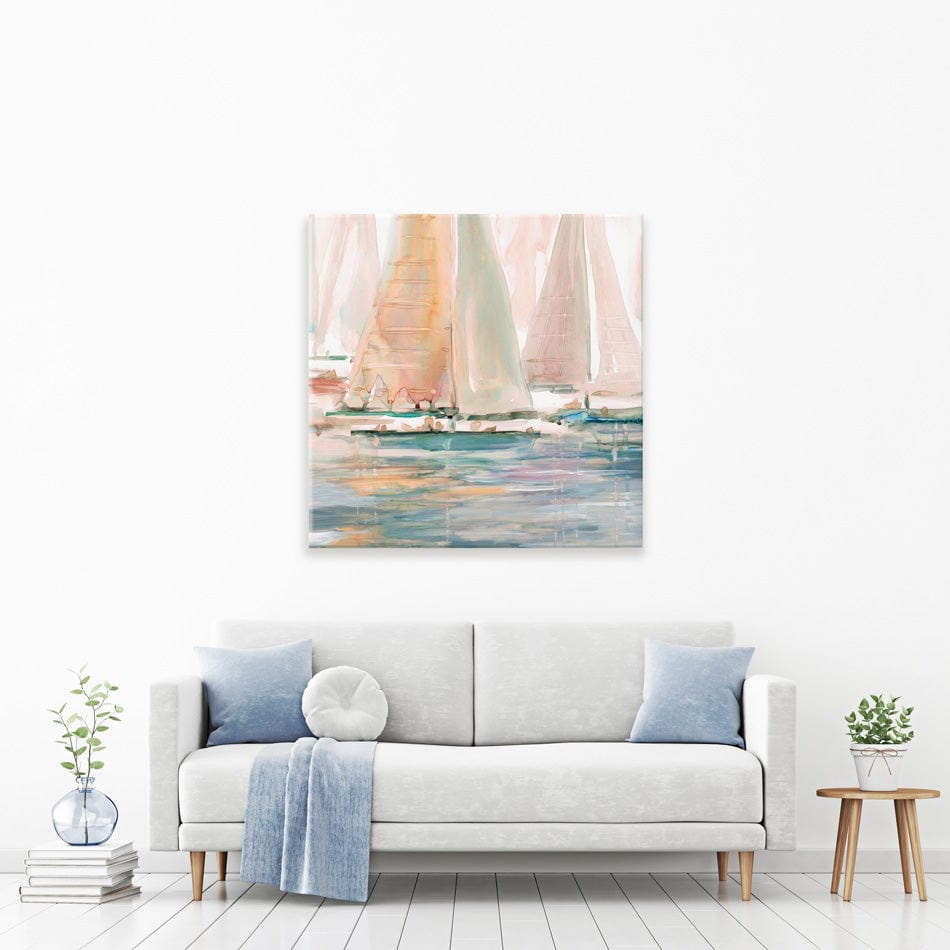 Sundrenched Sails Canvas Print wall art product Carol Robinson