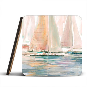 Sundrenched Sails Coaster Set Sundrenched Sails Coaster Set wall art product Carol Robinson