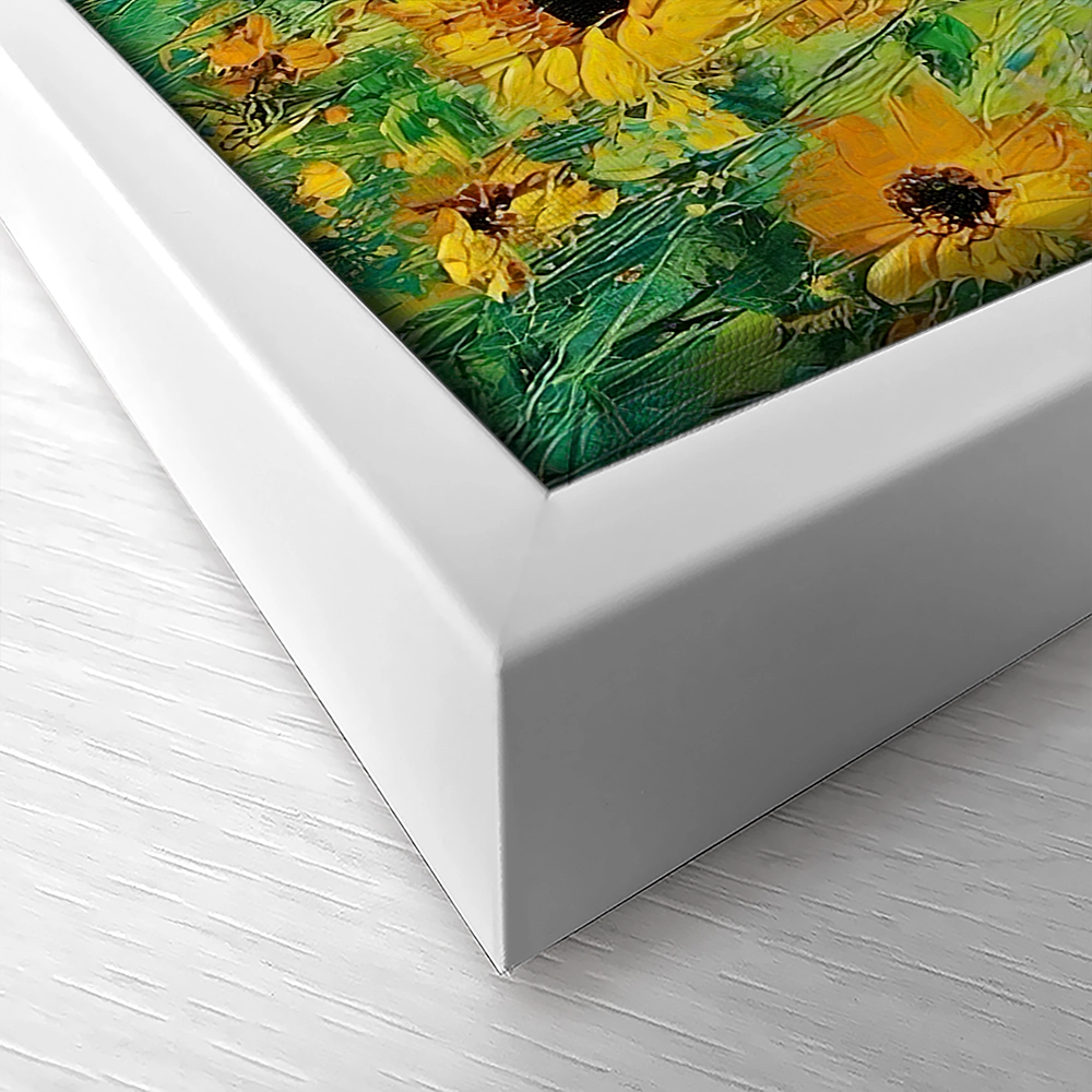 Sunflower Field Explosion Canvas Print Sunflower Field Explosion Canvas Print wall art product David Alexander Elder