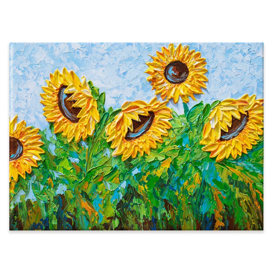 Sunflowers Canvas Print wall art product Olga Tkachyk