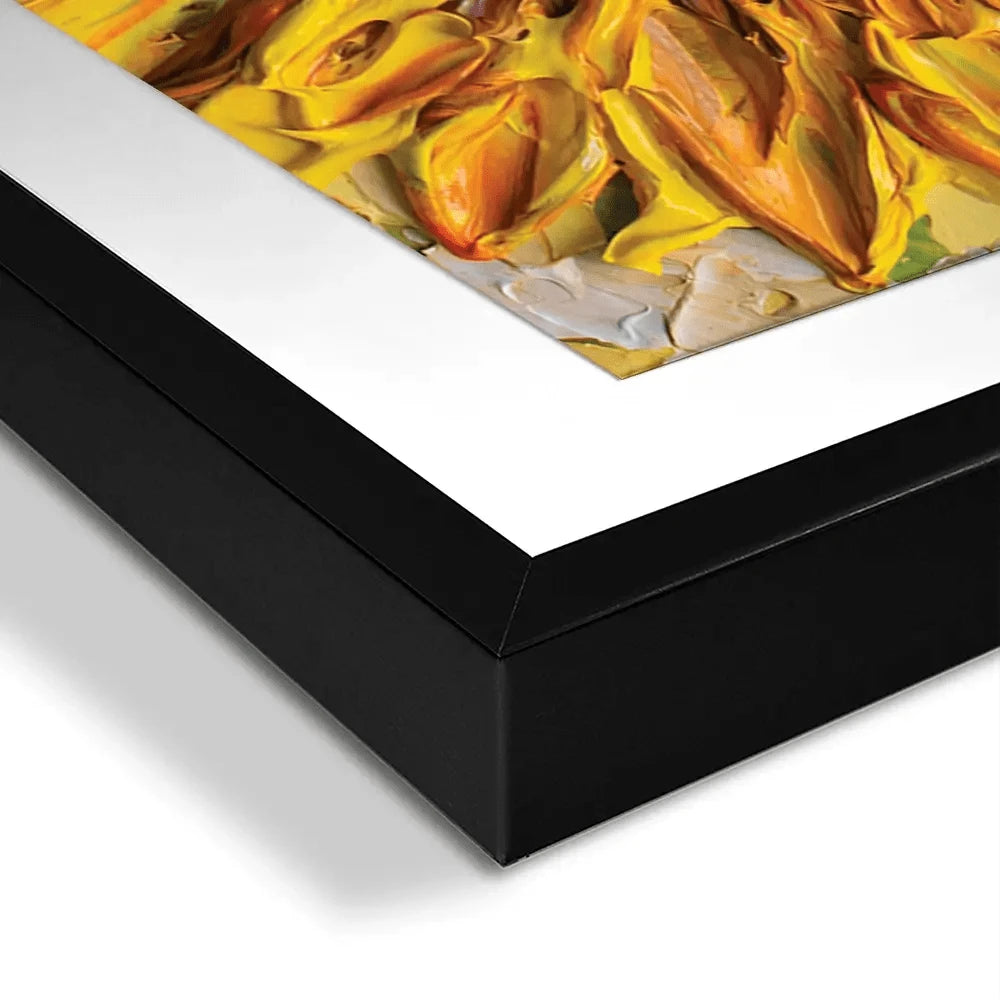 Sunflowers Warmth Framed Art Print Trio Sunflowers Warmth Framed Art Print Trio wall art product Olga Tkachyk