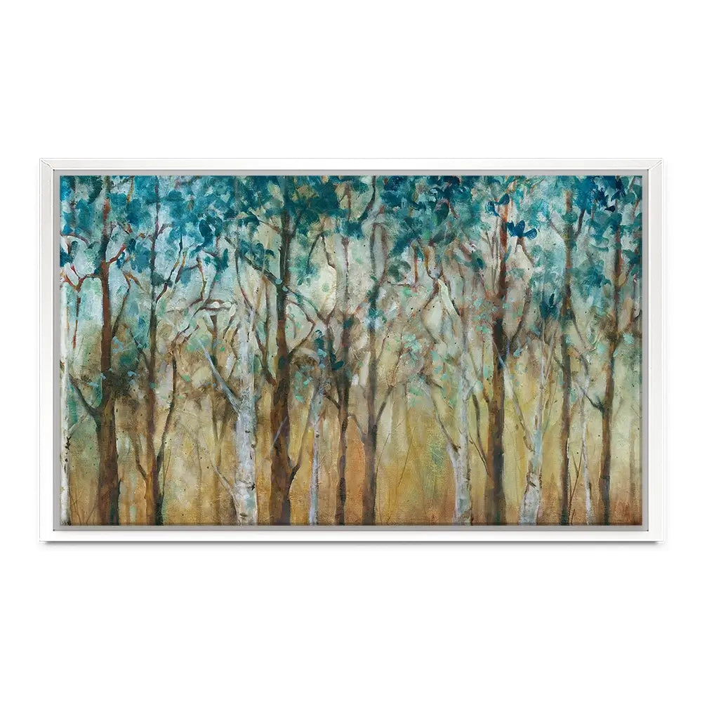 Sunlit Grove With Birch Canvas Print Sunlit Grove With Birch Canvas Print wall art product Carol Robinson