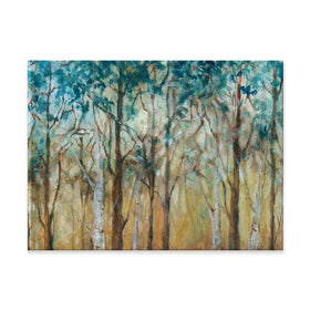 Sunlit Grove With Birch Canvas Print Sunlit Grove With Birch Canvas Print wall art product Carol Robinson