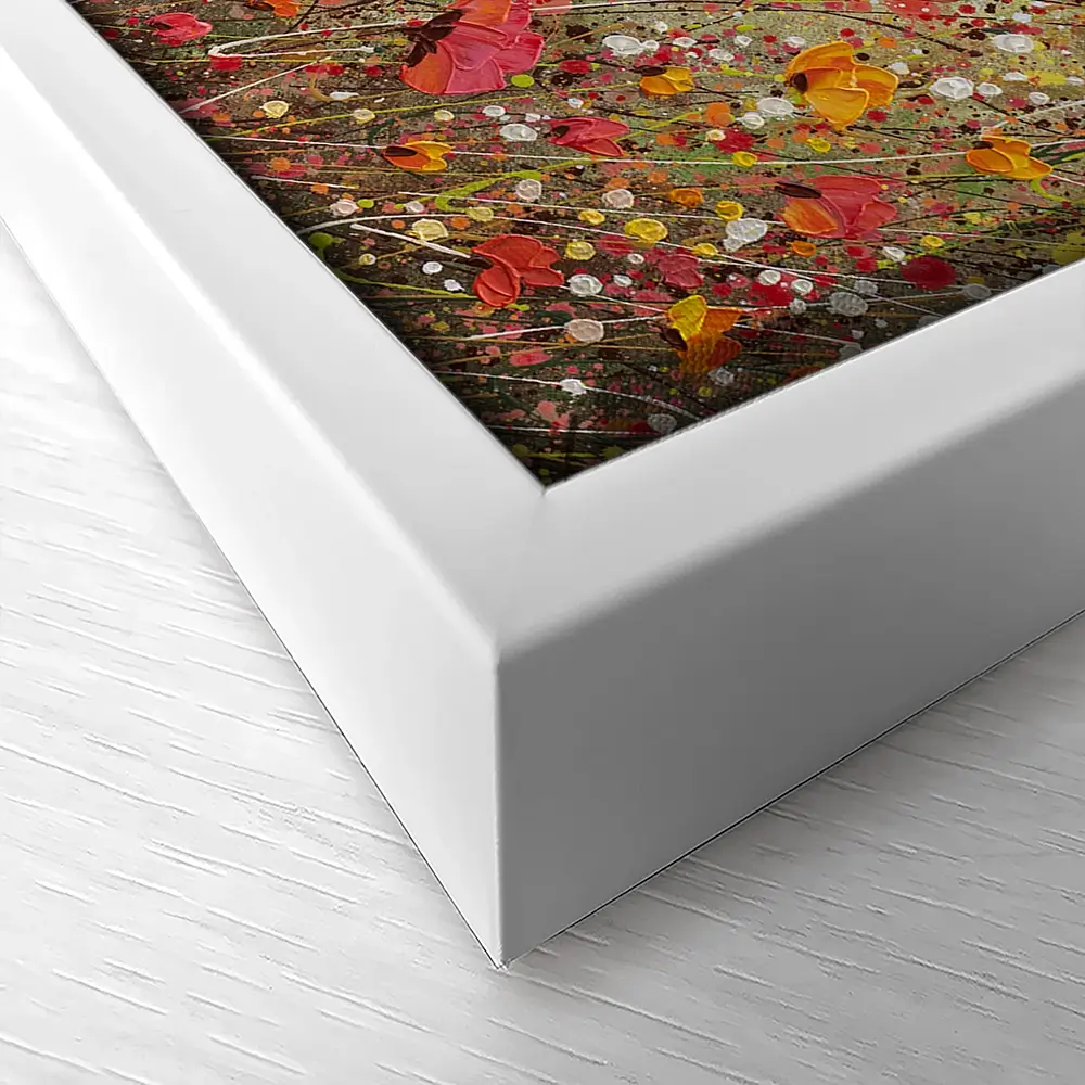 Sunlit Poppies Canvas Print Sunlit Poppies Canvas Print wall art product Olga Tkachyk