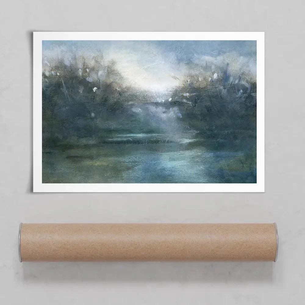 Sunlit Waterfall Art Print Sunlit Waterfall Art Print wall art product Carol Robinson