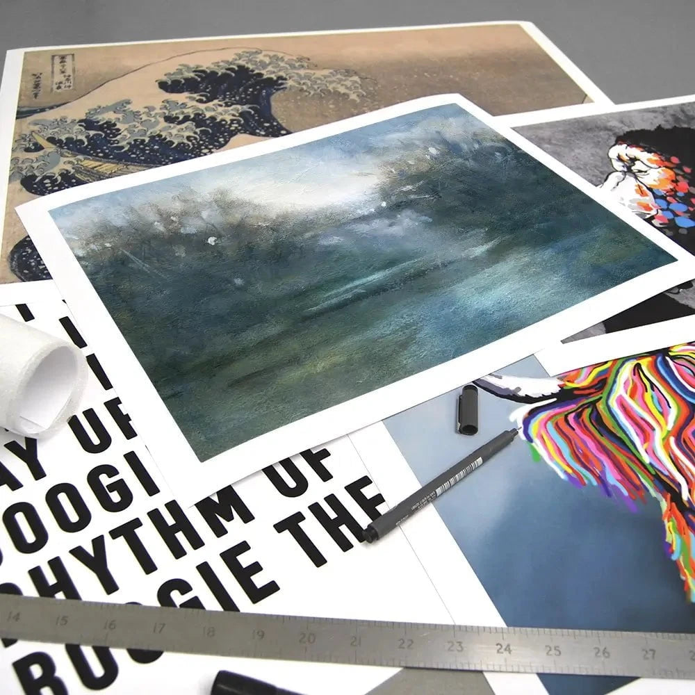 Sunlit Waterfall Art Print Sunlit Waterfall Art Print wall art product Carol Robinson