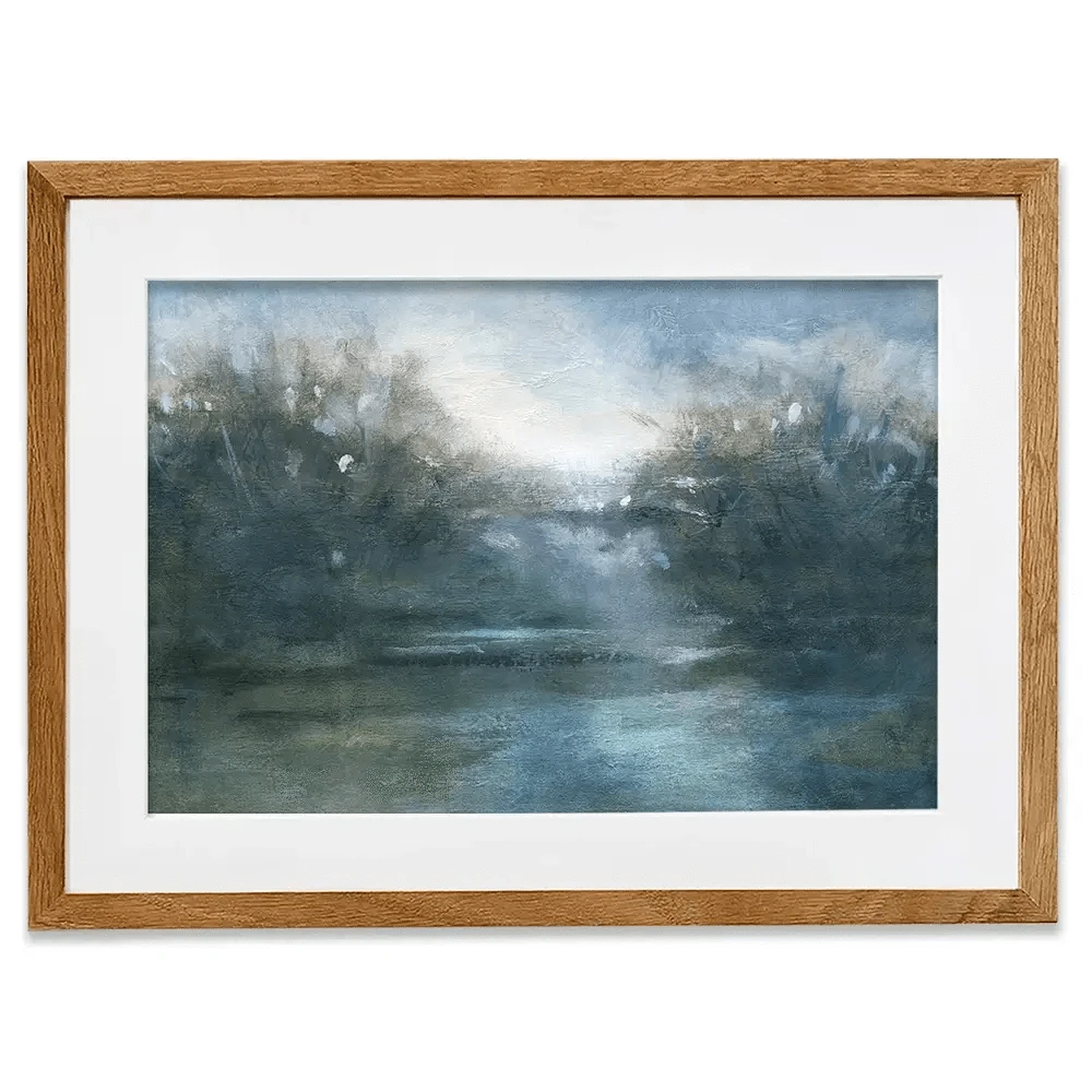 Sunlit Waterfall Framed Art Print Sunlit Waterfall Framed Art Print wall art product Carol Robinson