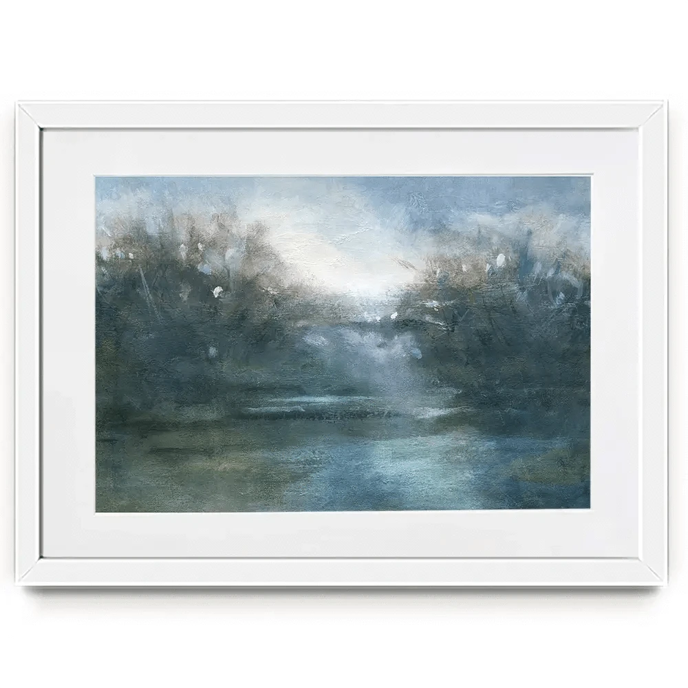 Sunlit Waterfall Framed Art Print Sunlit Waterfall Framed Art Print wall art product Carol Robinson