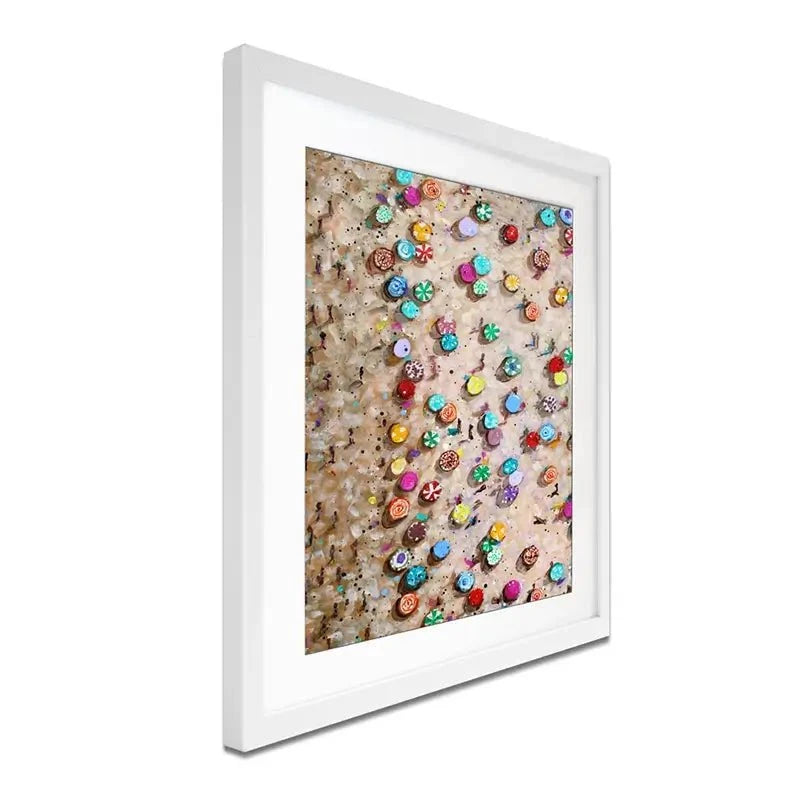 Sunny Beach Day Framed Art Print Sunny Beach Day Framed Art Print wall art product Studio Paint-Ing