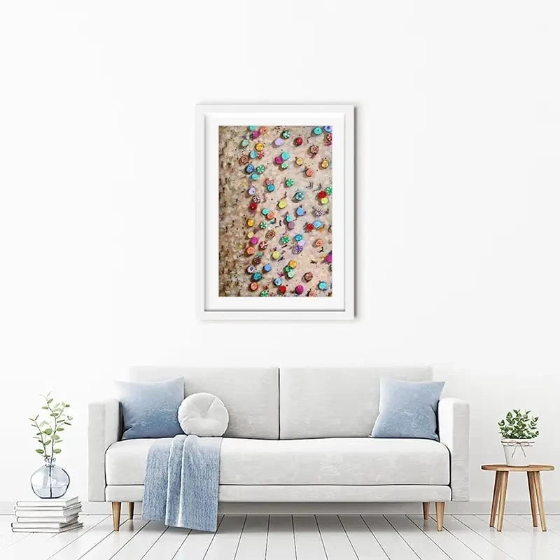 Sunny Beach Day Framed Art Print Sunny Beach Day Framed Art Print wall art product Studio Paint-Ing