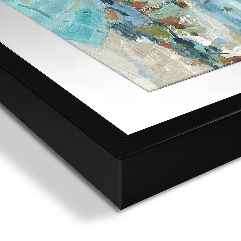 Sunny Beach Time Framed Art Print Sunny Beach Time Framed Art Print wall art product Carol Robinson