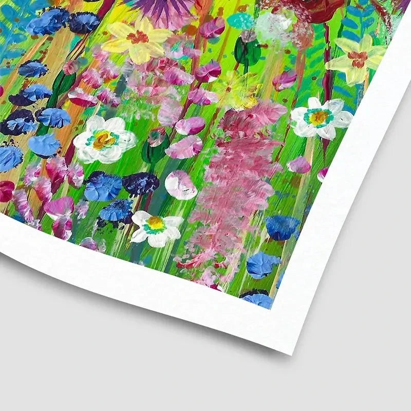 Sunny Blooms Art Print Sunny Blooms Art Print wall art product Emma LC Art