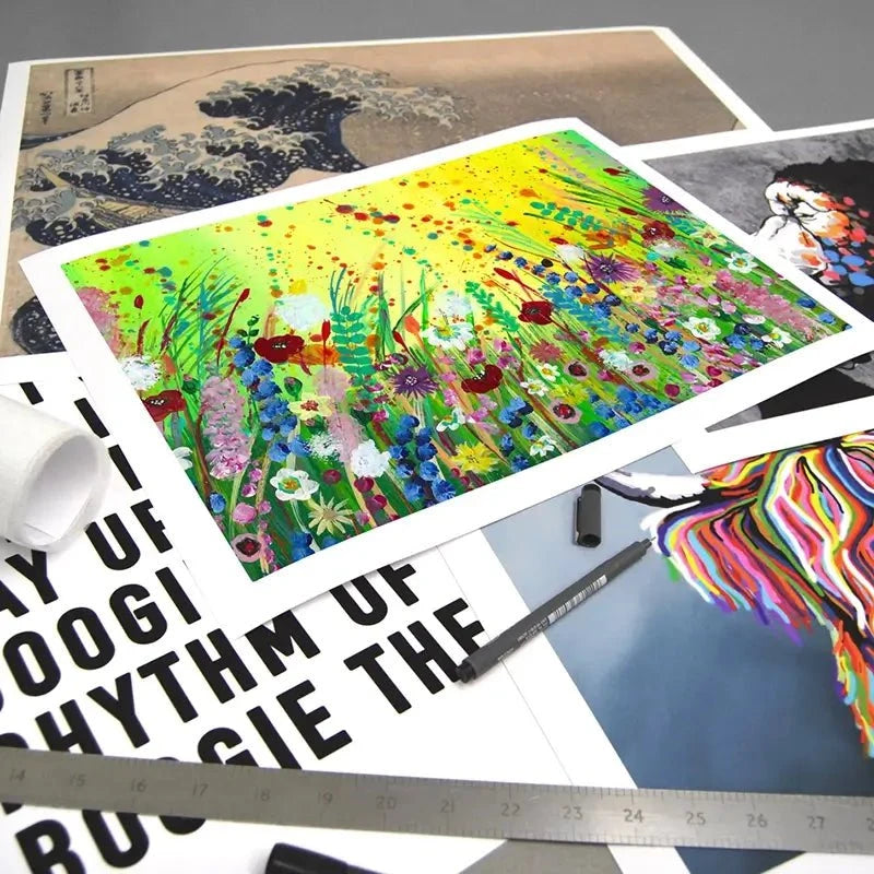 Sunny Blooms Art Print Sunny Blooms Art Print wall art product Emma LC Art