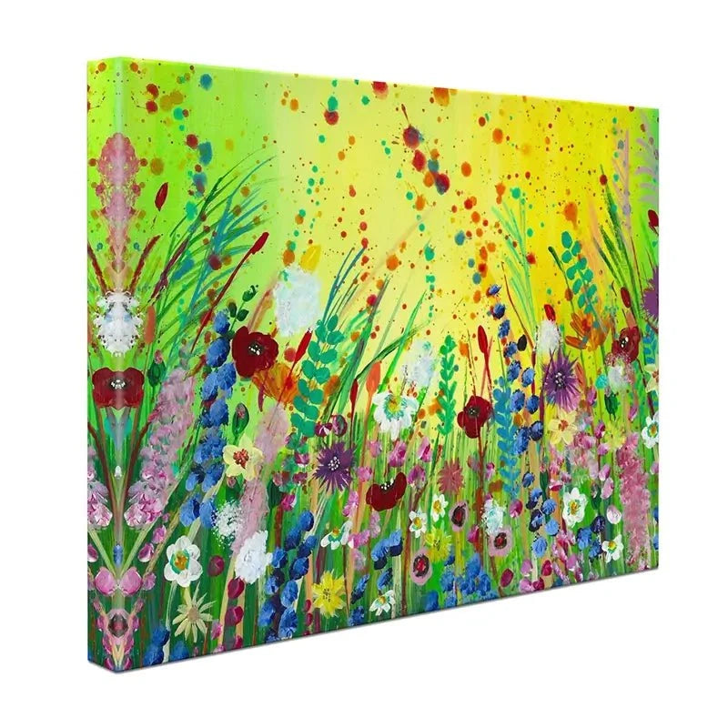 Sunny Blooms Canvas Print Sunny Blooms Canvas Print wall art product Emma LC Art
