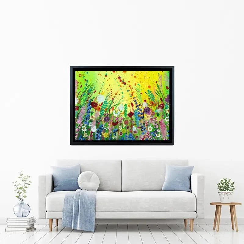 Sunny Blooms Canvas Print Sunny Blooms Canvas Print wall art product Emma LC Art