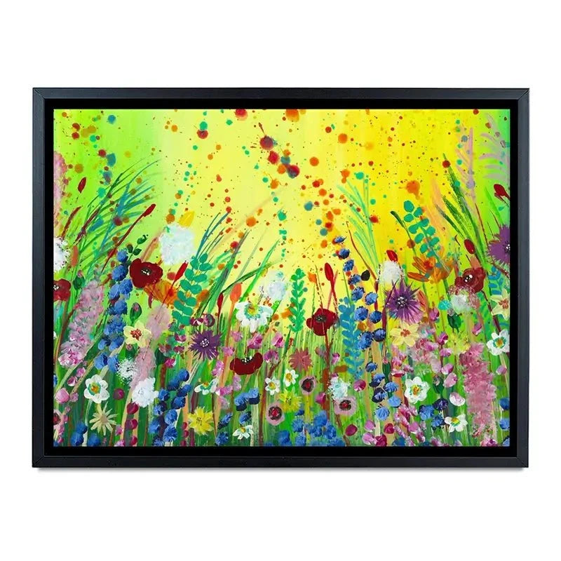 Sunny Blooms Canvas Print Sunny Blooms Canvas Print wall art product Emma LC Art
