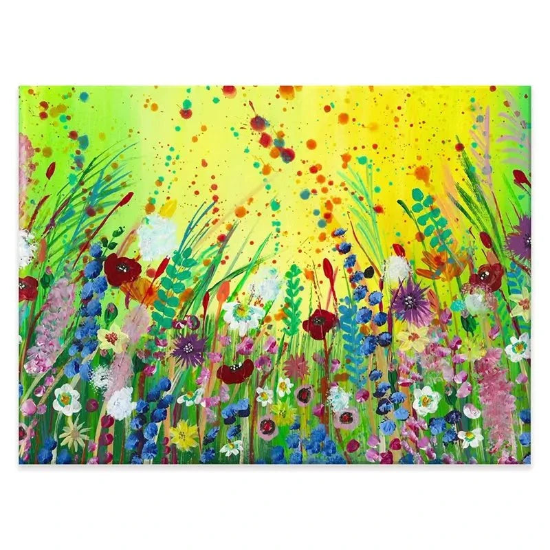 Sunny Blooms Canvas Print Sunny Blooms Canvas Print wall art product Emma LC Art