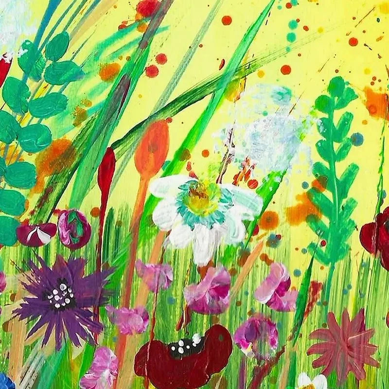 Sunny Blooms Canvas Print Sunny Blooms Canvas Print wall art product Emma LC Art