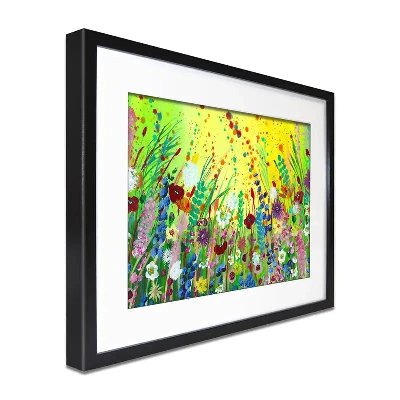 Sunny Blooms Framed Art Print Sunny Blooms Framed Art Print wall art product Emma LC Art