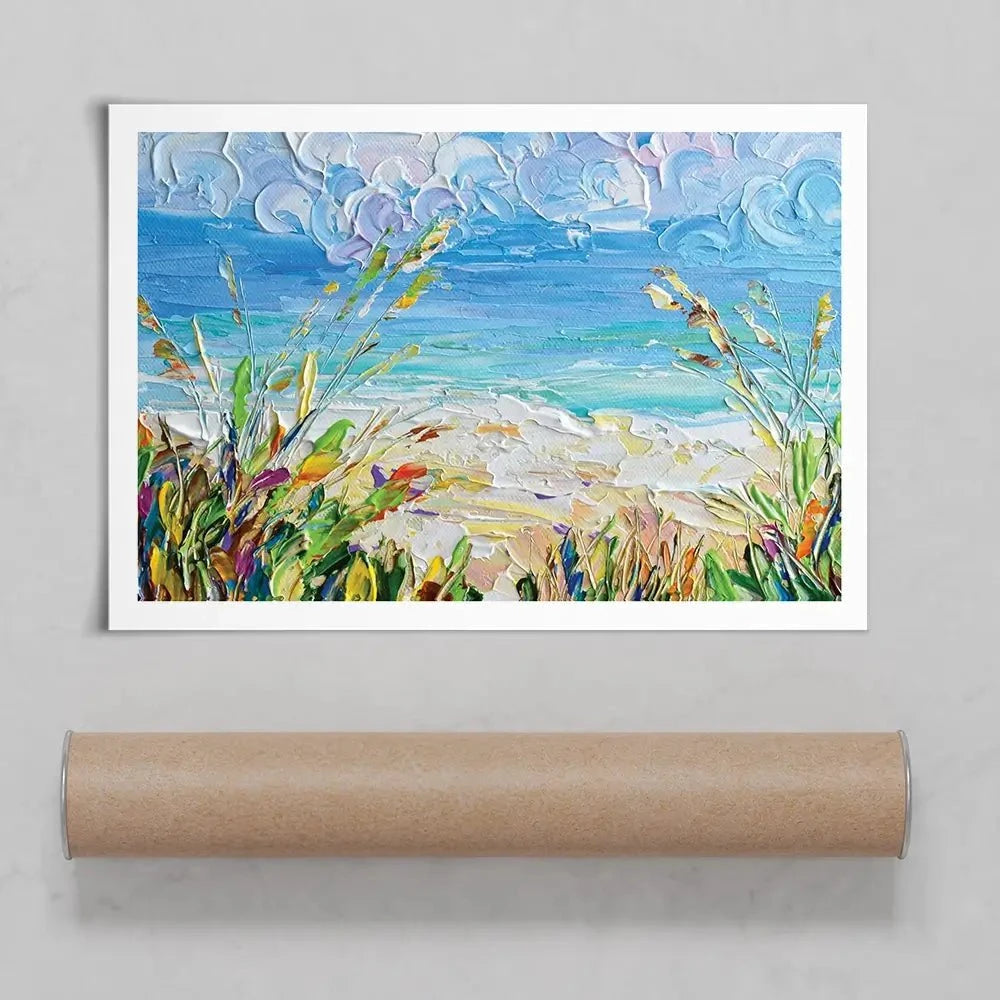 Sunny Day Art Print Sunny Day Art Print wall art product Olga Tkachyk