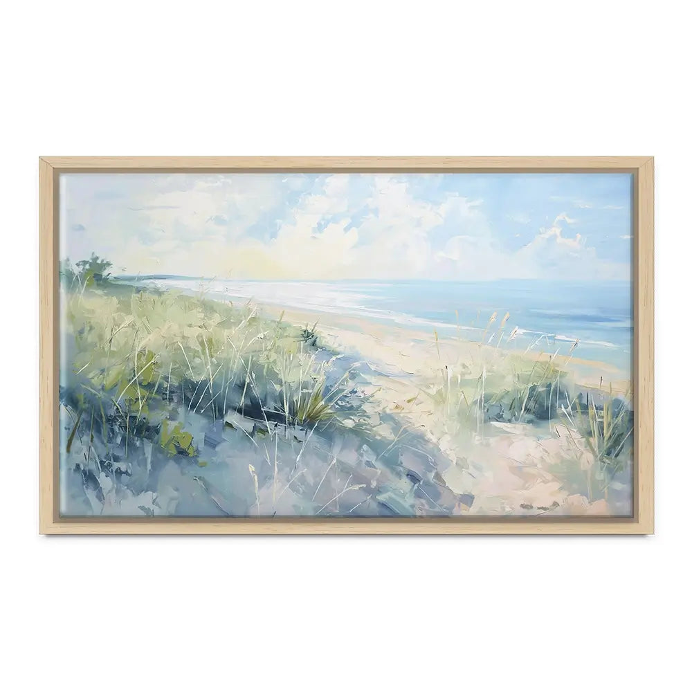 Sunny Day At The Coast Oversized Canvas Print Sunny Day At The Coast Oversized Canvas Print wall art product Art Print Shop