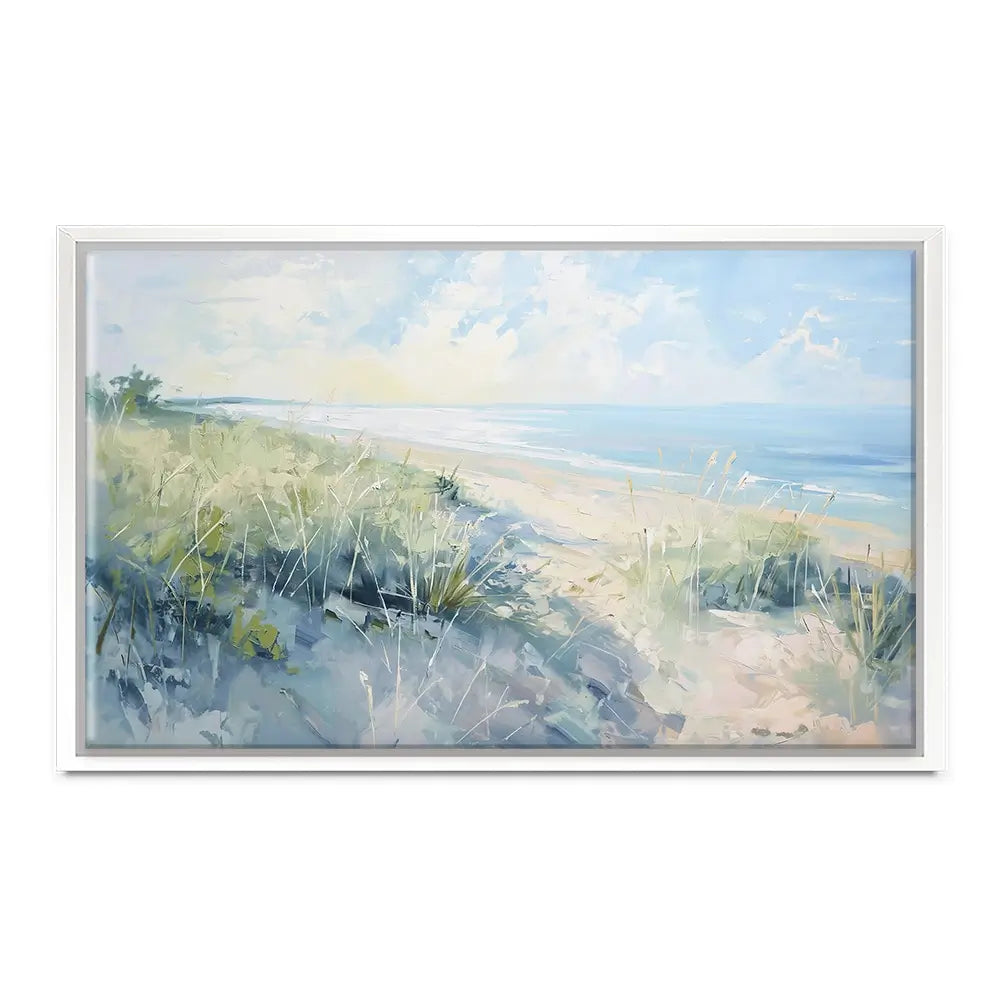 Sunny Day At The Coast Oversized Canvas Print Sunny Day At The Coast Oversized Canvas Print wall art product Art Print Shop
