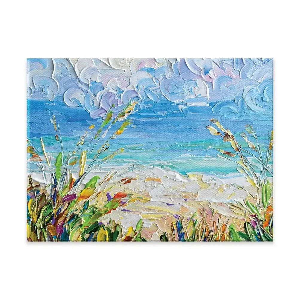 Sunny Day Canvas Print Sunny Day Canvas Print wall art product Olga Tkachyk