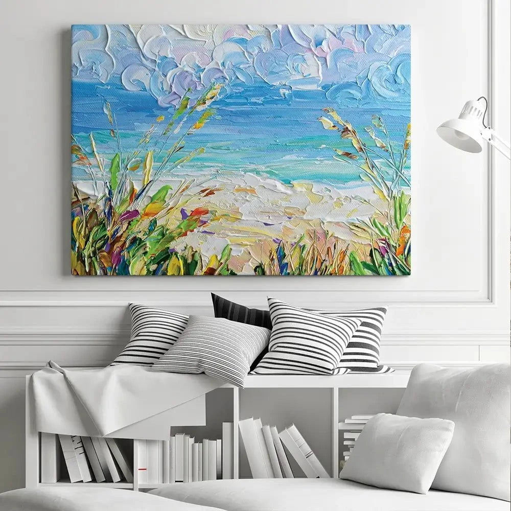 Sunny Day Canvas Print Sunny Day Canvas Print wall art product Olga Tkachyk