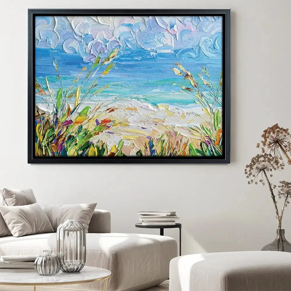 Sunny Day Canvas Print Sunny Day Canvas Print wall art product Olga Tkachyk