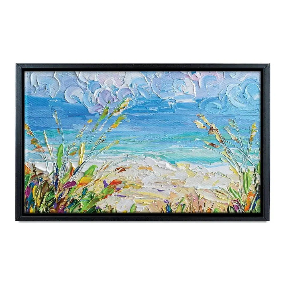 Sunny Day Canvas Print Sunny Day Canvas Print wall art product Olga Tkachyk