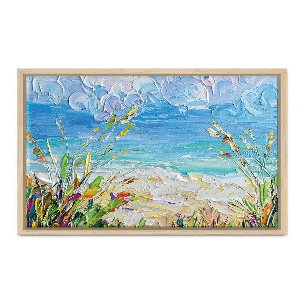 Sunny Day Canvas Print Sunny Day Canvas Print wall art product Olga Tkachyk