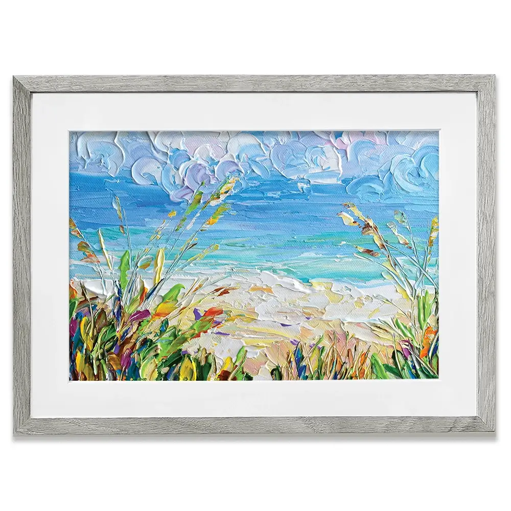 Sunny Day Framed Art Print Sunny Day Framed Art Print wall art product Olga Tkachyk