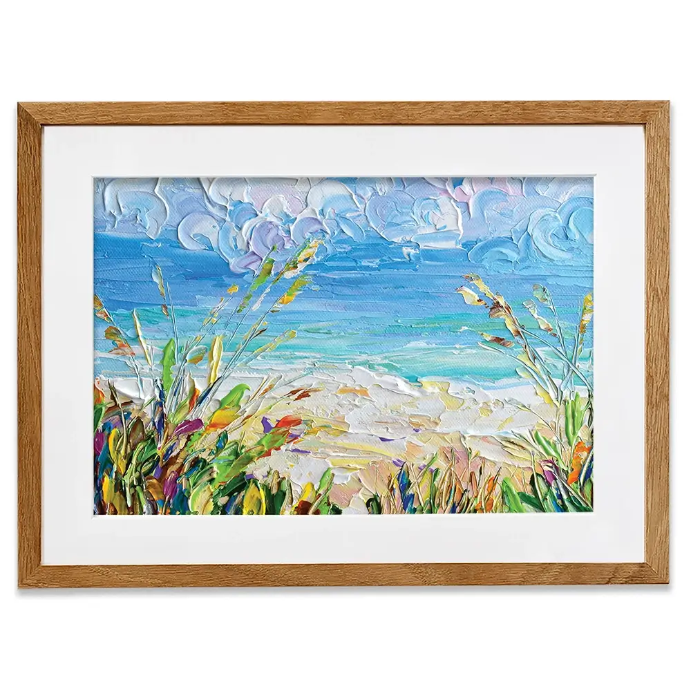 Sunny Day Framed Art Print Sunny Day Framed Art Print wall art product Olga Tkachyk