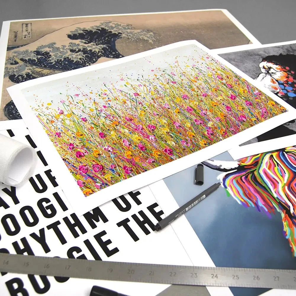 Sunny Meadow Art Print Sunny Meadow Art Print wall art product Olga Tkachyk