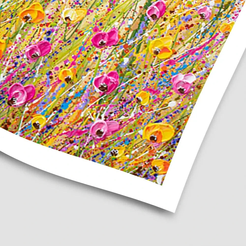 Sunny Meadow Art Print Sunny Meadow Art Print wall art product Olga Tkachyk