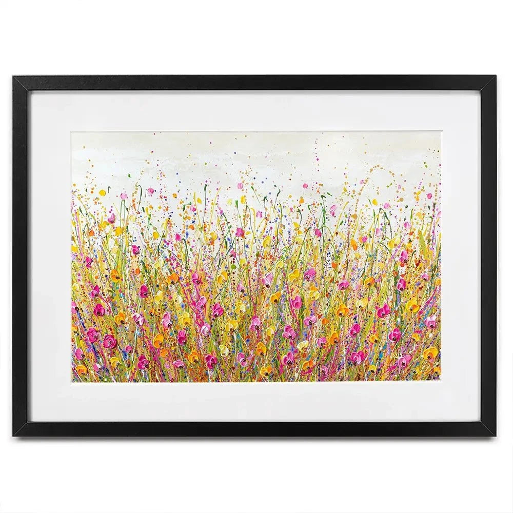 Sunny Meadow Framed Art Print Sunny Meadow Framed Art Print wall art product Olga Tkachyk