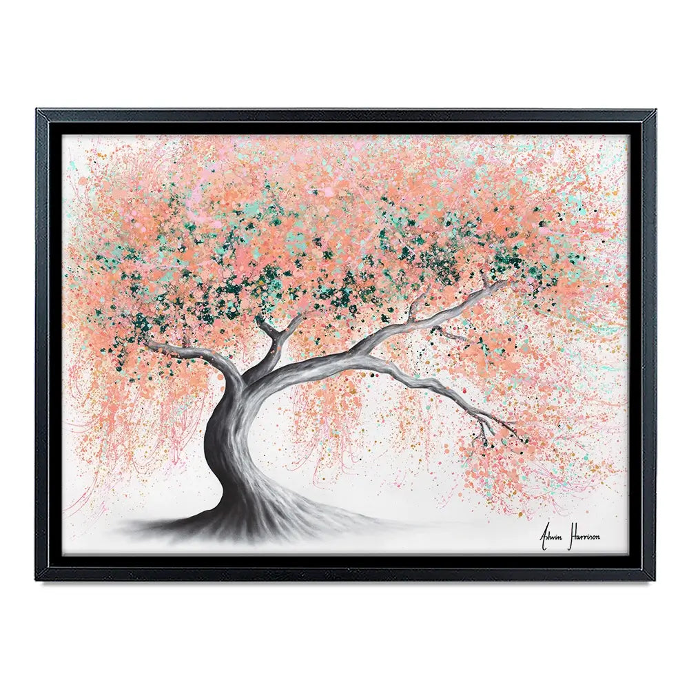 Sunny Peach Tree Canvas Print Sunny Peach Tree Canvas Print wall art product Ashvin Harrison