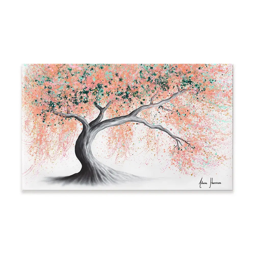 Sunny Peach Tree Canvas Print Sunny Peach Tree Canvas Print wall art product Ashvin Harrison