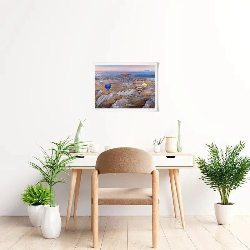 Sunrise Flying In Cappadocia Art Print Sunrise Flying In Cappadocia Art Print wall art product Ekaterina Ermilkina