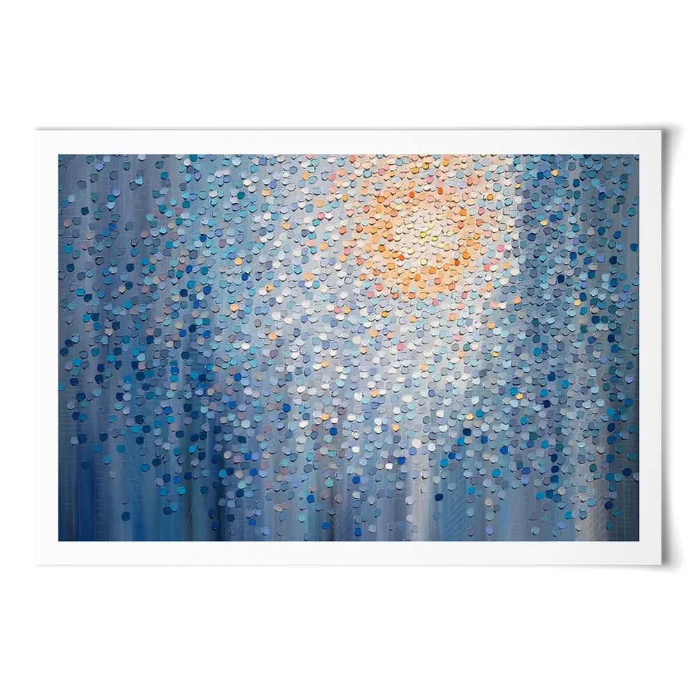 Sunrise Over The City Art Print Sunrise Over The City Art Print wall art product Ekaterina Ermilkina