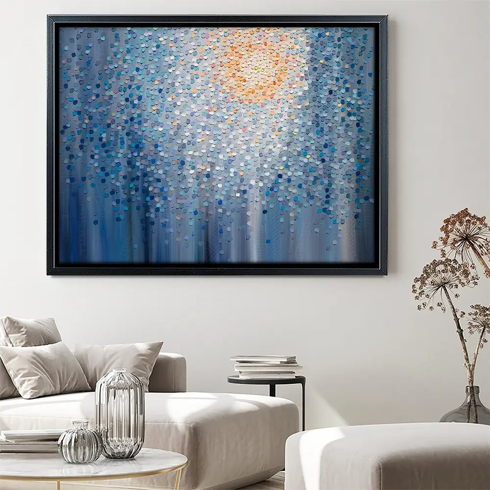 Sunrise Over The City Canvas Print Sunrise Over The City Canvas Print wall art product Ekaterina Ermilkina