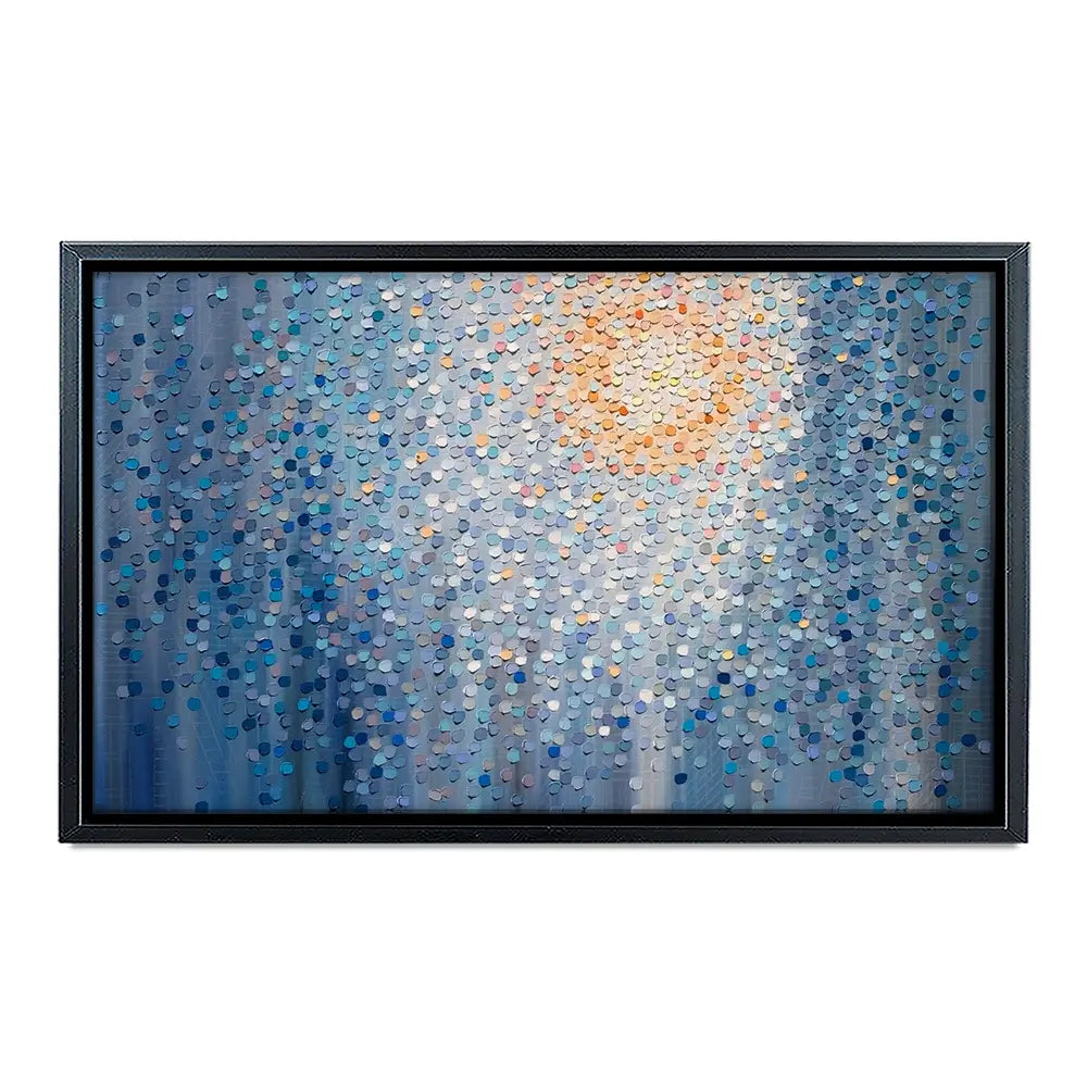 Sunrise Over The City Canvas Print Sunrise Over The City Canvas Print wall art product Ekaterina Ermilkina